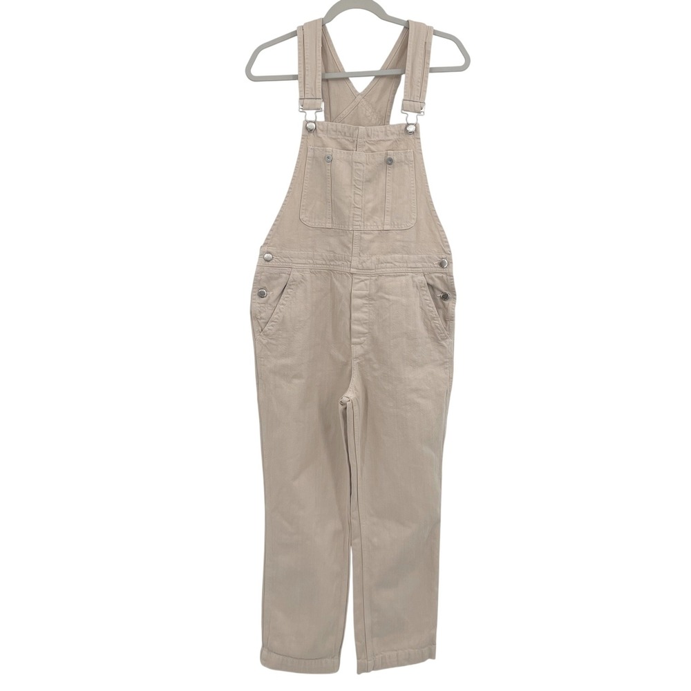 We The Free Beige Womens Jeans Overalls